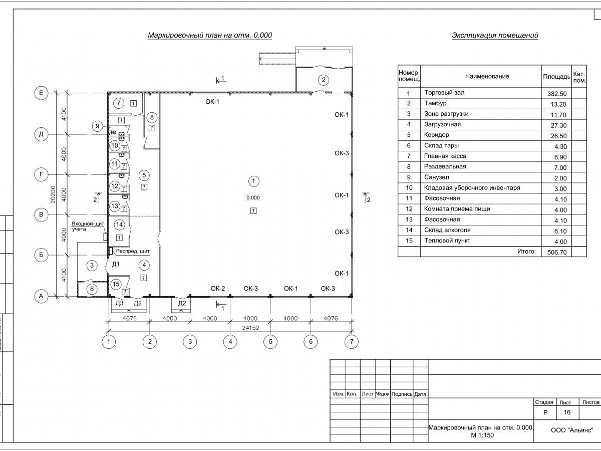 3D визуализация Магазин Пятерочка из сэндвич-панелей - фото 7