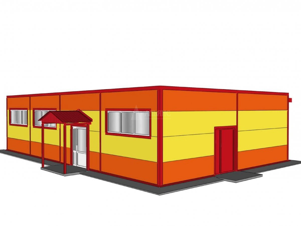 3D визуализация Магазин из сэндвич-панелей - фото 4